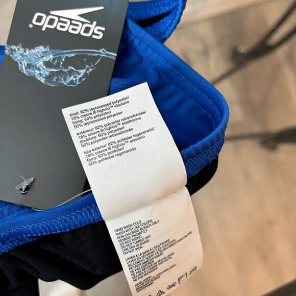 Speedo Women's Blue One Piece Swimsuit - Picture 10 of 10